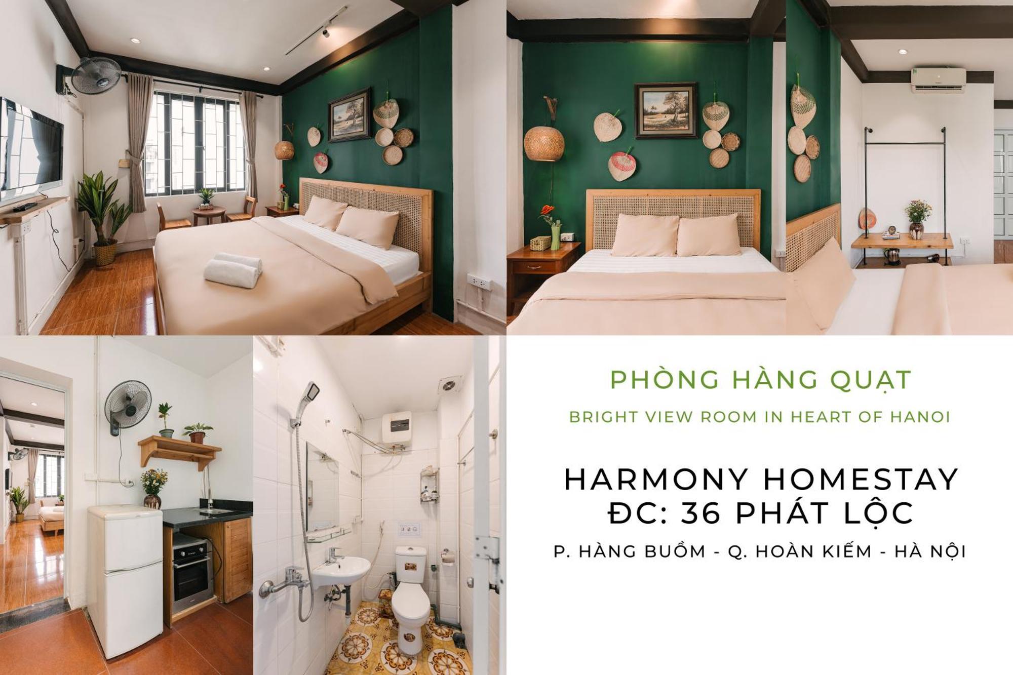 Harmony Homestay - Hanoi Homestay In Old Quarter Exterior photo