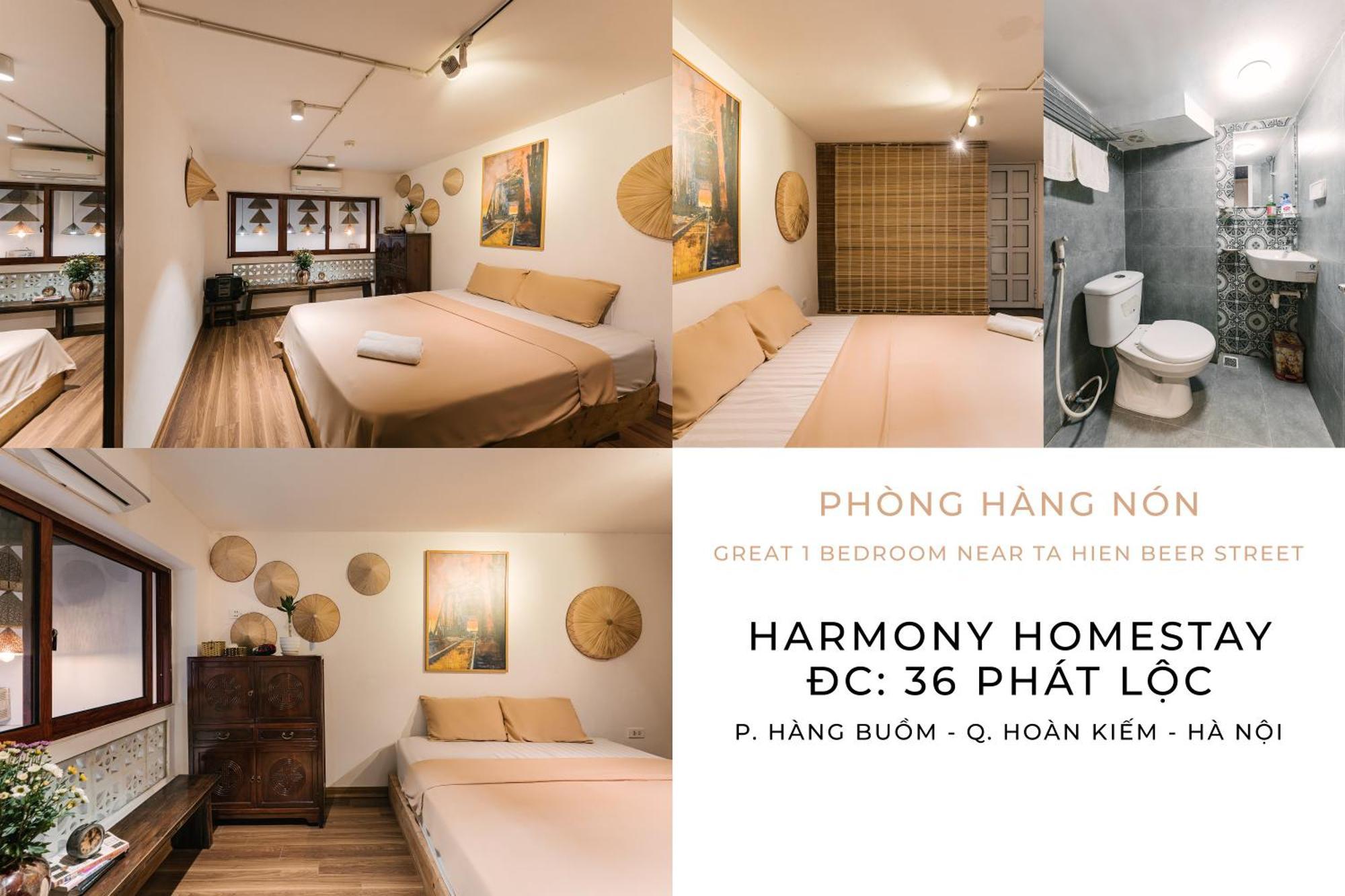 Harmony Homestay - Hanoi Homestay In Old Quarter Exterior photo